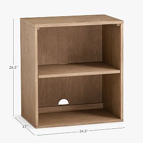 Kearny 2-Cubby Bookcase (24.5")