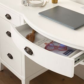 Maisie Smart Storage Desk &amp; Bookcase Set (111.5"w x 23"d)