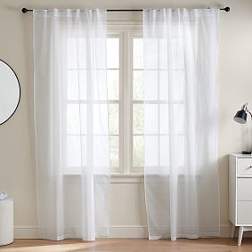 Classic Voile Sheer Curtain - Set of 2