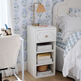 Polished Tall Nightstand (15")