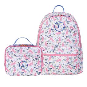 Colby Roller Rabbit Cheetah Garden Backpack and Lunch Box Bundle, Set of 2