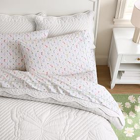 AERIN Sarana Floral Organic Sheet Set
