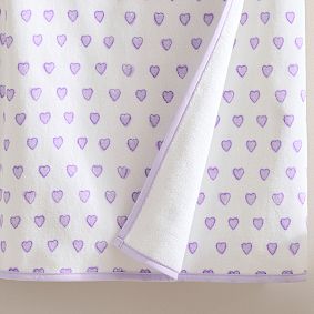 Roller Rabbit Hearts Bath Wrap