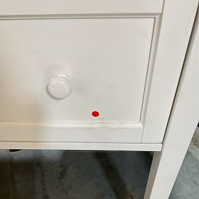 Open Box: Beadboard Small Space Smart Storage Desk (55.5") - Simply White