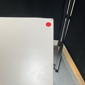 Open Box: Beadboard Small Space Smart Storage Desk (55.5") - Simply White