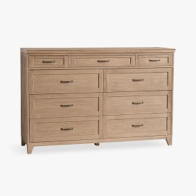 Open Box: Hampton 9-Drawer Grand Dresser (63.5"W x 19"D) - Seadrift, Antique Bronze