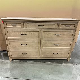 Open Box: Hampton 9-Drawer Grand Dresser (63.5"W x 19"D) - Seadrift, Antique Bronze