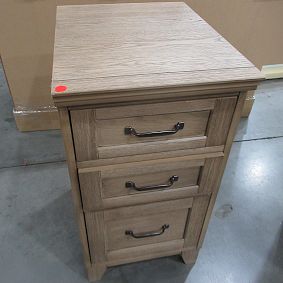 Open Box: Hampton Storage Tower Nightstand (19") - Seadrift
