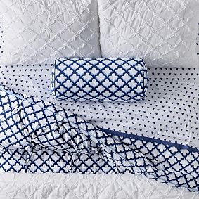 Roller Rabbit Jena Trellis Bolster Pillow