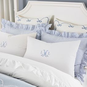 Georgia Bow Euro Pillow Cover