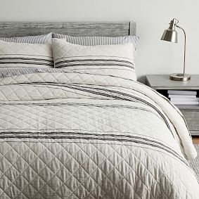 Windward Stripe Reversible Quilt