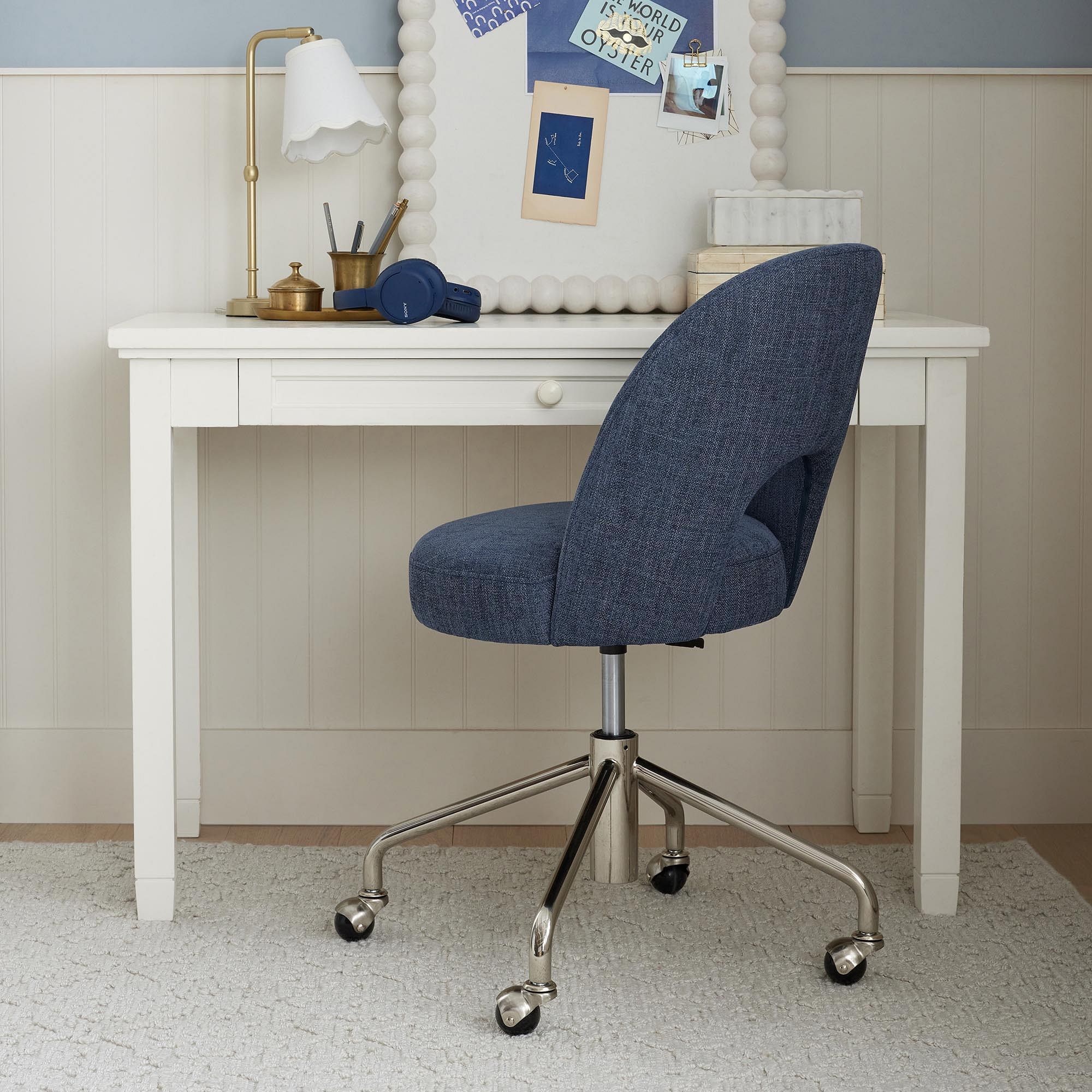 Beadboard Writing Desk (44"w x 22"d) by Pottery Barn Teen