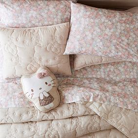 Hello Kitty® Heritage Linen Cotton Quilt