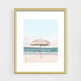 Pink Umbrella Art