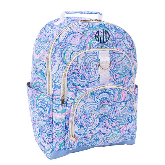 Lilly Pulitzer Bahia Backpack Happy As A Clam Bag Lilly Pulitzer Bahia Canvas Backpack - Multi | Mercari main image 2