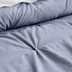 Chambray Microfiber Pintuck Comforter