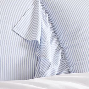 Ruffle Stripe Bed Spread