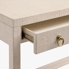 AERIN Raffia Writing Desk (40"w x 18"d)