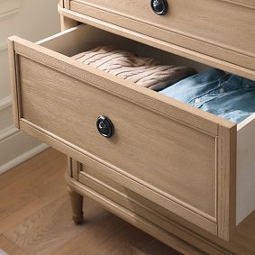 Colette 6-Drawer Wide Dresser (56w x 19.5d")