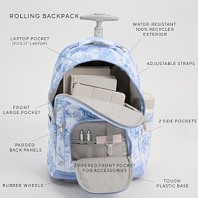 Gear-Up LoveShackFancy Lavender Damask Backpack