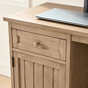 Beadboard Space-Saving Desk (44")