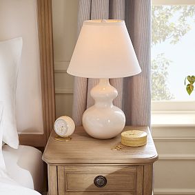 Ceramic Bubble Table Lamp (19")