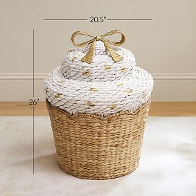 Cupcake Woven Hamper (21"x26")