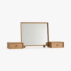 west elm x pbt Mid-Century Vanity Hutch (48"w x 10.5"d)