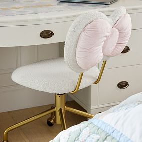 Hello Kitty<sup>&reg;</sup> Bow Swivel Desk Chair