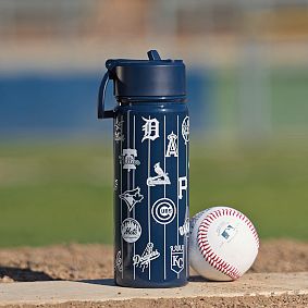 Slim MLB Water Bottle, Blue