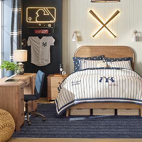 Washable Tonal Stripe Rug