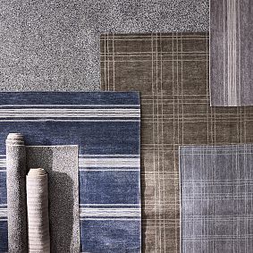 Plaid Washable Rug
