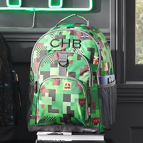 Gear-Up Minecraft Camo Backpack, Large