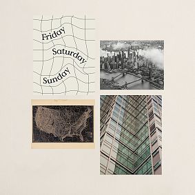 City Circuit Art Print Poster Set