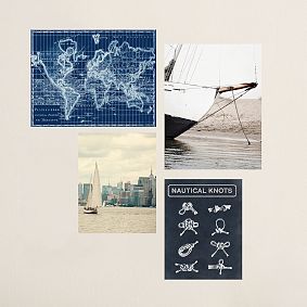 Harbor View Art Print Poster Set