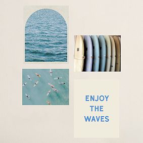 Wave Theory Art Print Poster Set