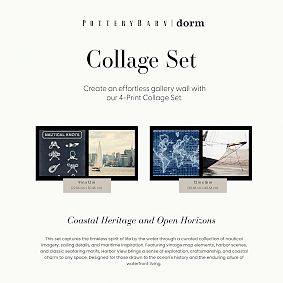 Harbor View Art Print Poster Set