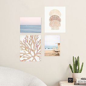 Pastel Tides Art Print Poster Set