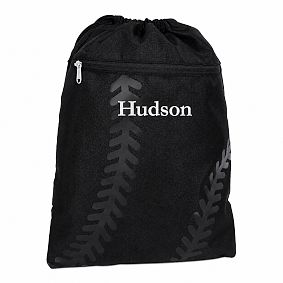 Gear-Up Baseball Drawstring Backpack