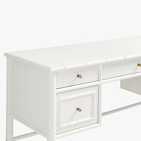 AERIN Bamboo Storage Desk (56"w x 20"d)