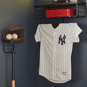 Baseball Metal Grid Wall Display