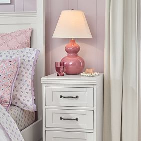 Ceramic Bubble Table Lamp (19")