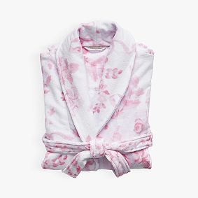 LoveShackFancy Damask Terry Robe