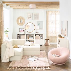 Macramé Decorative Panel - Ivory