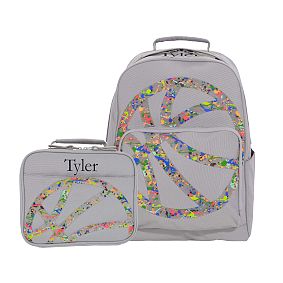 Gear-Up Basketball Backpack &amp; Cold Pack Lunch Box Bundle, Set of 2