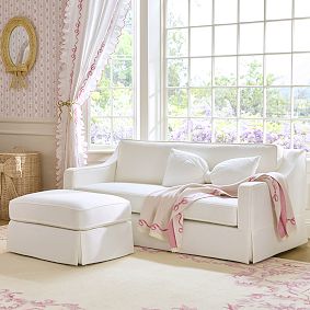 LoveShackFancy Bows Border Knit Throw
