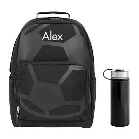 Gear-Up Soccer Backpack &amp; Water Bottle Bundle