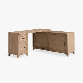 Hampton L-Shaped Modular Desk (60.5" x 60.5")