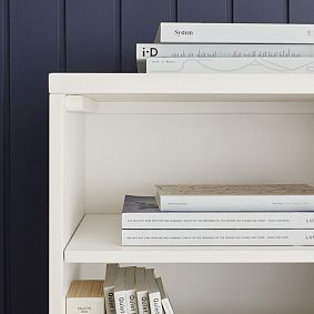 Bowen Smart Storage Desk &amp; Bookcase Set (98"w x 19"d)