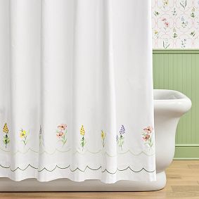AERIN Floral Shower Curtain
